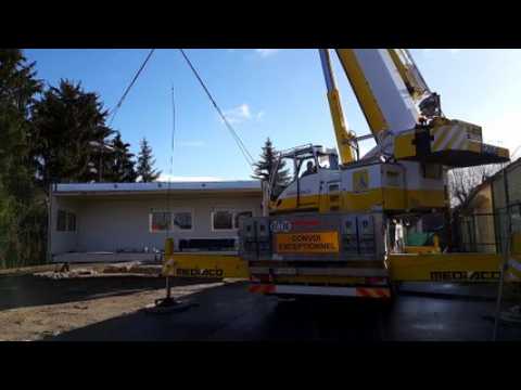 Uffheim : Le nouveau périscolaire arrive par les airs