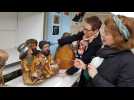 La statuaire du retable d'Issenheim restaurée