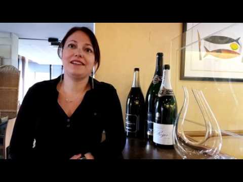 Marie Chantereau, la sommelière du Restaurant de la Gare à Guewenheim