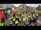 Acte XVI : défilé des gilets jaunes à Colmar
