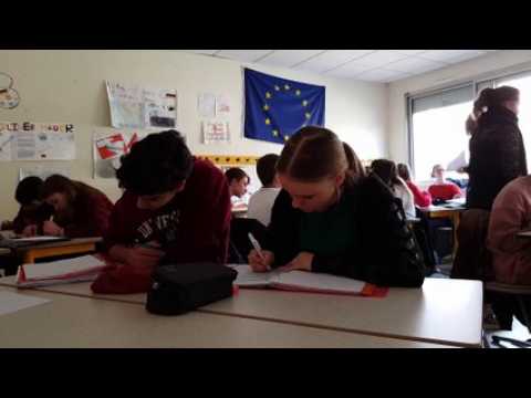 Des collègiens d'Ingersheim en stage a Karlsruhe