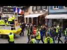 Les gilets jaunes au centre-ville de Colmar