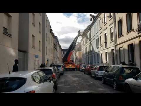 Mulhouse : incendie rue des Merles