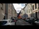 Mulhouse : incendie rue des Merles