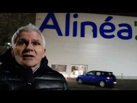 Wittenheim: grève à Alinéa