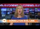 Italian Senate debates 5-Star motion to block Lyon-Turin high-speed rail link 