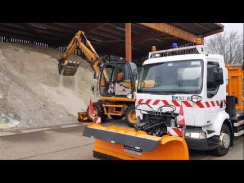 Déneigement dans l'agglo mulhousienne: "calme et sérénité!"