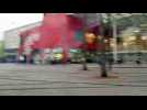 Manifestations lyc&eacute;ennes tendues &agrave; Mulhouse, un policier bless&eacute; - Label : L'Alsace - Category : News