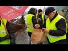 Gilets jaunes : en poste au Kaligone de Kingersheim