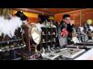 March&eacute; de No&euml;l de Thann : Sandrine Mougin et ses bijoux punk - Label : L'Alsace - Category : News