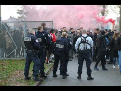 Mobilisation des lycéens à Mulhouse: la matinée en vidéo