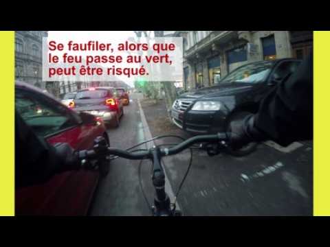 Zones dangereuses à vélo : l'exemple d'un trajet quotidien (Partie 1 - Strasbourg)
