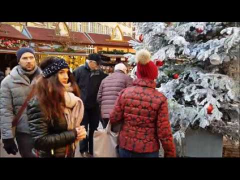 Réactions au marché de Noël de Colmar après l'attentat de Strasbourg