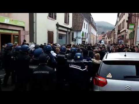 Guebwiller : la police disperse les lycéens
