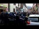 Guebwiller : la police disperse les lyc&eacute;ens - Label : L'Alsace - Category : News