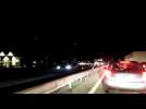 Gilets jaunes : la circulation toujours au ralenti au pont d'Aspach dimanche soir