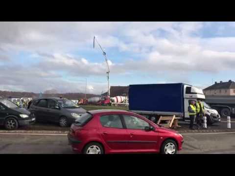 Gilets jaunes : un samedi au pont d’Aspach