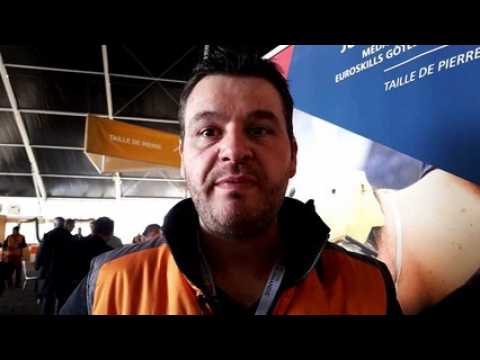 Olympiades des métiers : Quentin Wollenschneider, candidat en taille de pierre
