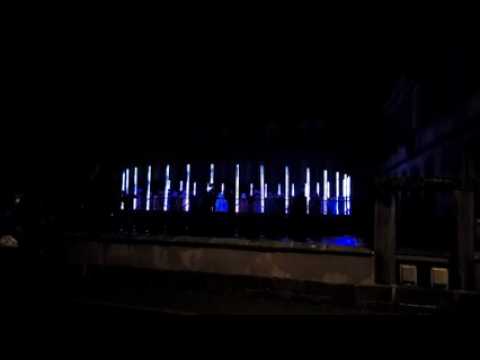 L'ouverture de Noël Bleu à Guebwiller