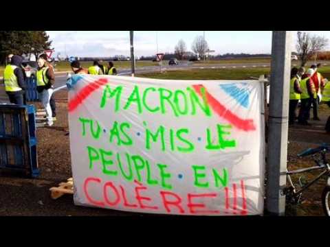 Gilets jaunes: le barrage de ce samedi 24 novembre au Nouveau monde