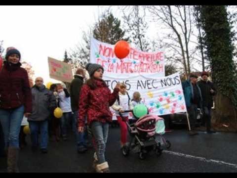 Manifestation à Altkirch: "Je ne vois pas le Sundgau sans sa maternité"