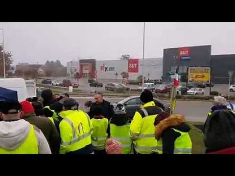 Gilets jaunes à Colmar: vers "d'autres actions coup de poing"