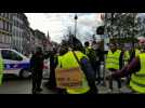 Gilets jaunes: face-à-face tendu et lacrymogènes à Strasbourg