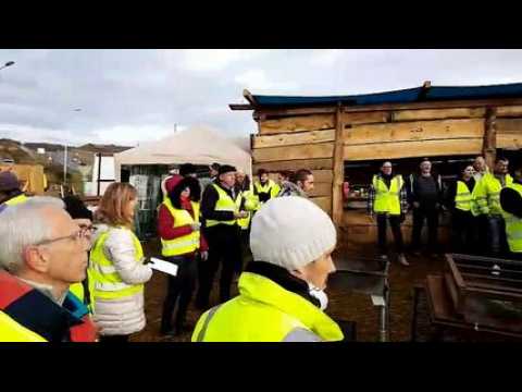 Les gilets jaunes de Carspach votent une action à Hirsingue