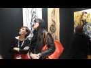 Orlinda Lavergne, fidèle du salon Art3F