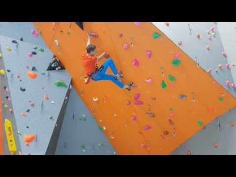 Hésingue: un nouveau mur d’escalade à la Comète