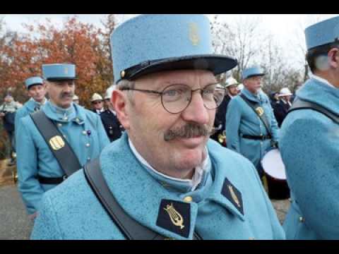 Cérémonies du centenaire de l'Armistice de la Première Guerre mondiale au Vieil Armand