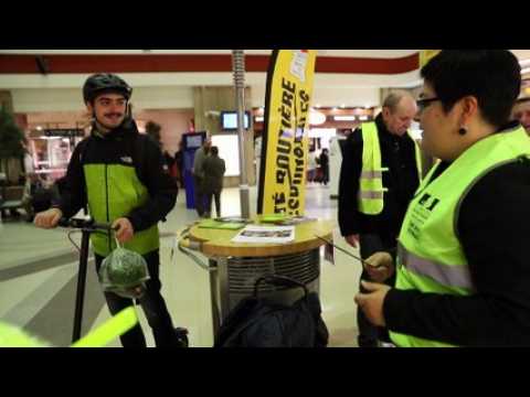 Opération de sécurité routière à la gare de Mulhouse