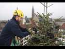 Marché de Noël: Strasbourg vue du sommet du sapin