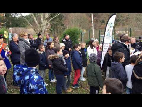 Premier anniversaire Jardin du souvenir à Rothau (67)