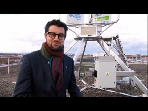 Inauguration de l'éolienne Suchard