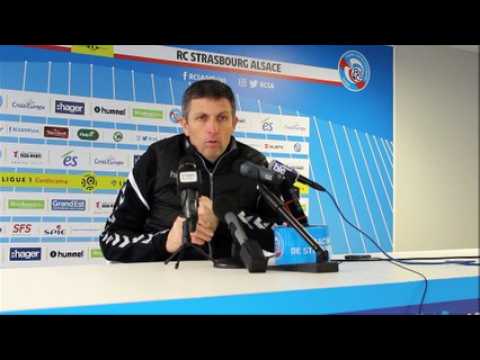 Thierry Laurey avant le déplacement à Metz
