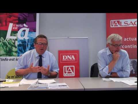 Débat Jacques Cattin Hubert Ott : L'économie