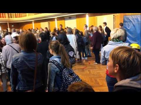 La rentrée comme si vous y étiez, ce matin, en 6e au collège Foch à Strasbourg