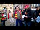 Manifestation CGT contre l'ouverture des commerces ce 15 janvier à Strasbourg