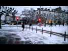 Neige &agrave; Strasbourg (mardi 10 janvier) - Label : Les Dernières Nouvelles d'Alsace - Category : News