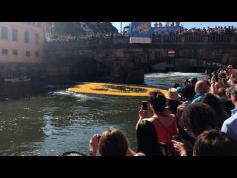 Duck Race : 15000 canards font le grand saut