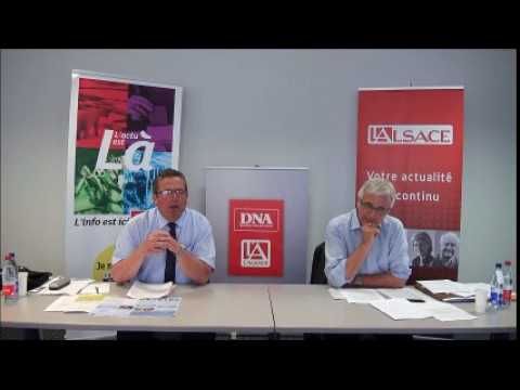 Débat Jacques Cattin Hubert Ott La politique...