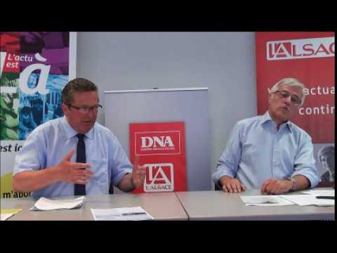 Débat entre Jacques Cattin et Hubert Ott : L'avenir institutionnel de l'Alsace