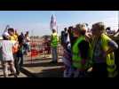 Les anti-GCO à la base-chantier de Duttlenheim