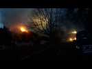Incendie &agrave; Grendelbruch - Label : Les Dernières Nouvelles d'Alsace - Category : News