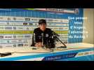 Thierry Laurey avant la réception d'Angers