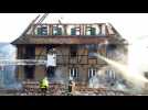 Incendie &agrave; Weinbourg - Label : Les Dernières Nouvelles d'Alsace - Category : News