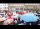 Les retrait&eacute;s descendent dans la rue &agrave;  Strasbourg - Label : Les Dernières Nouvelles d'Alsace - Category : News