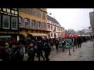 Manifestation contre l'Arcadia