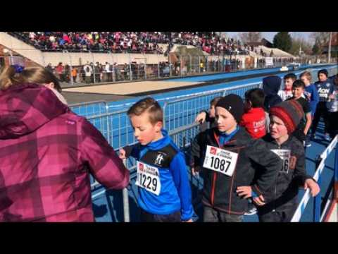 Cross scolaire au Parc des sports de Haguenau